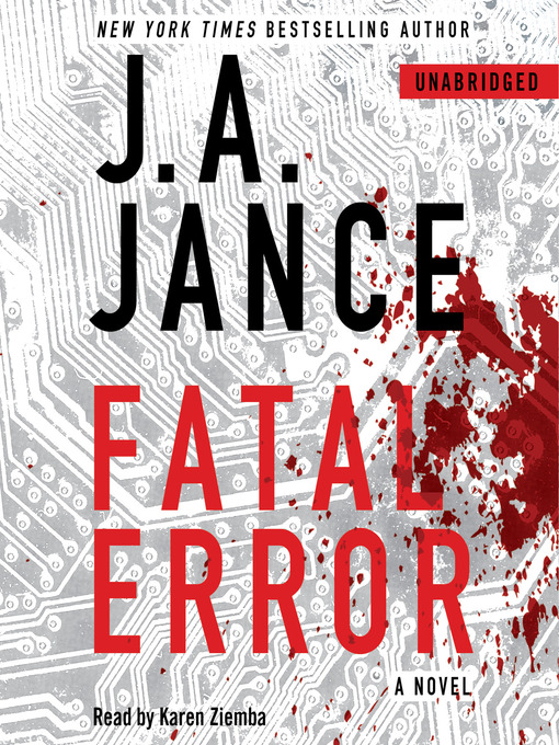 Title details for Fatal Error by J.A. Jance - Available